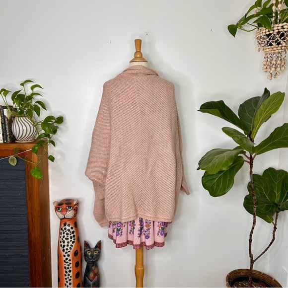 Anthropologie Sleeping on Snow pink cocoon cardigan - Picture 3 of 6